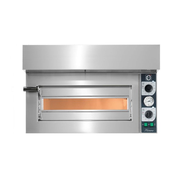 Pizzaoven | Cuppone Tiziano | 4 Ø200mm | 230V | 2.1kW | 700x560x390(h)mm