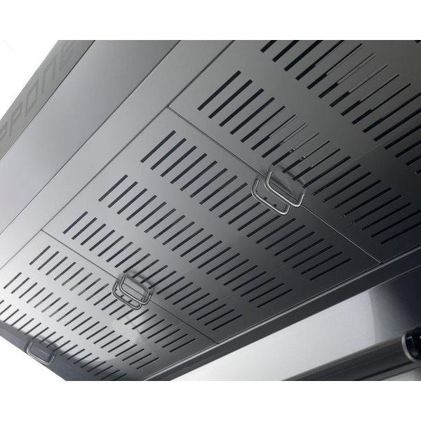 Afzuigkap Tiepolo | Voor CUP-TP635L | Met Motor (700 m3/h) | 1386x1110x410(h)mm