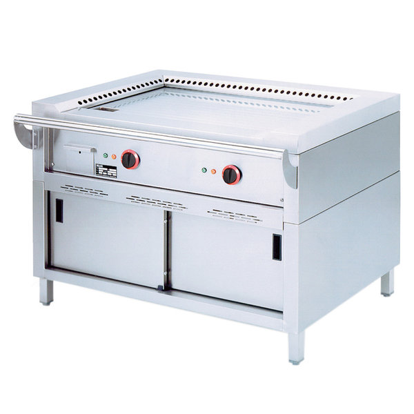 Teppanyaki | Elektrische Plaat | 2 Zones | 2x 5.85kW | 1200x770x850(h)mm