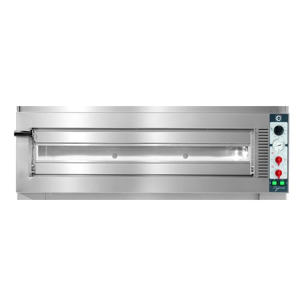 Pizzaoven | Cuppone Tiepolo | 9 Ø350mm | 400V | 11.7kW | Stapelbaar | 1380x1270x410(h)mm
