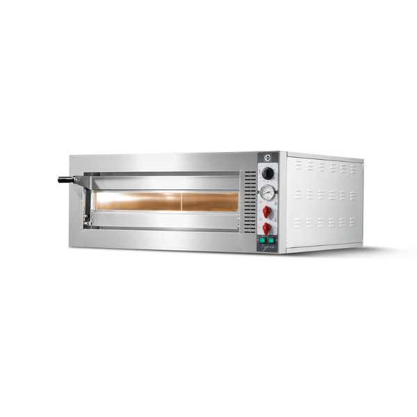 Pizzaoven | Cuppone Tiepolo | 9 Ø350mm | 400V | 11.7kW | Stapelbaar | 1380x1270x410(h)mm