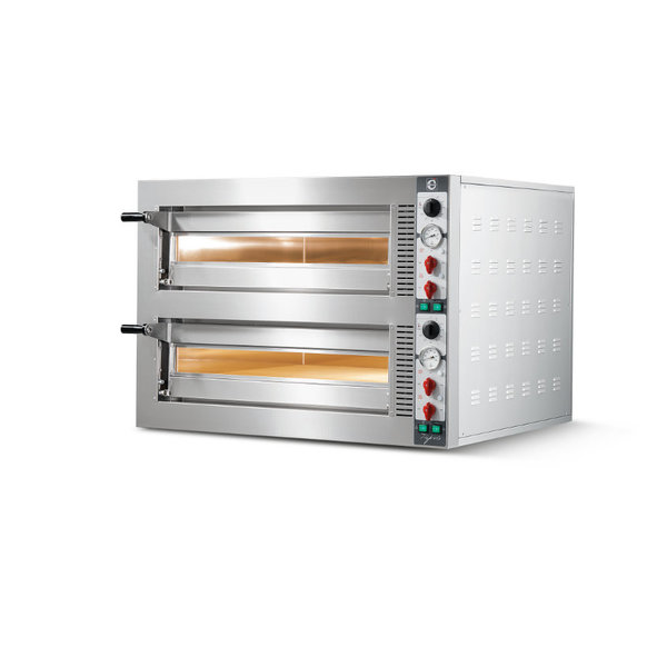 Pizzaoven | Cuppone Tiepolo | 4+4 Ø350mm | 400V | 10.6kW | 1020x910x730(h)mm