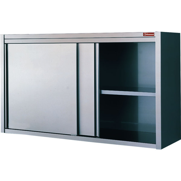 Muurkast | Schuifdeuren | Met Verstelbare/Afneembare Tussenplank | 1200x400x600(h)mm