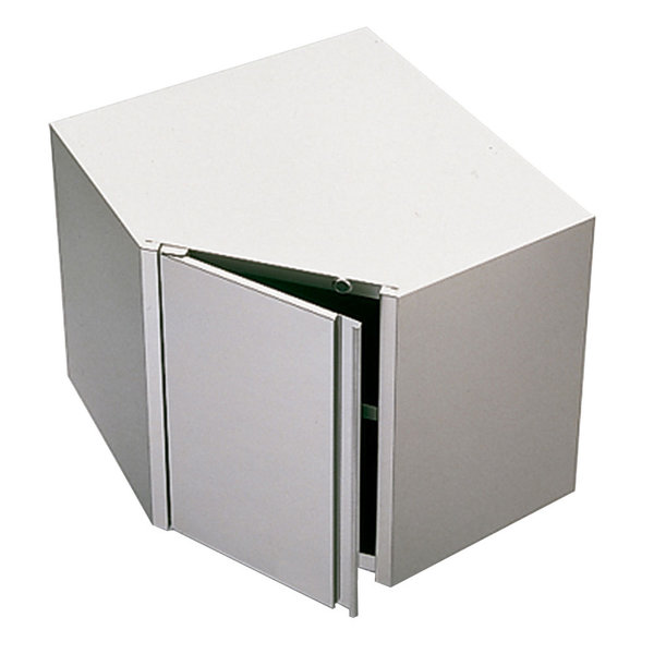 Muurhoekkast | Met Klapdeur | 800x800x600(h)mm