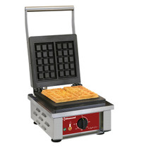 Diamond Wafelijzer | 2 Platen | Elektrisch | Brussel 3x5 | 1.5kW | 305x440x230(h)mm 