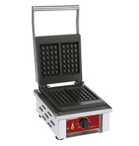 Diamond Wafelijzer | 2 Platen | Elektrisch | 'Luik 4x6' | 1.5kW | 305x440x230(h)mm 