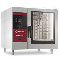 Diamond Combi-steamer | Gas | 6x GN 1/1 + Cleaning | Stoom + Convectie | 1.1kW | 867x850x808(h)mm