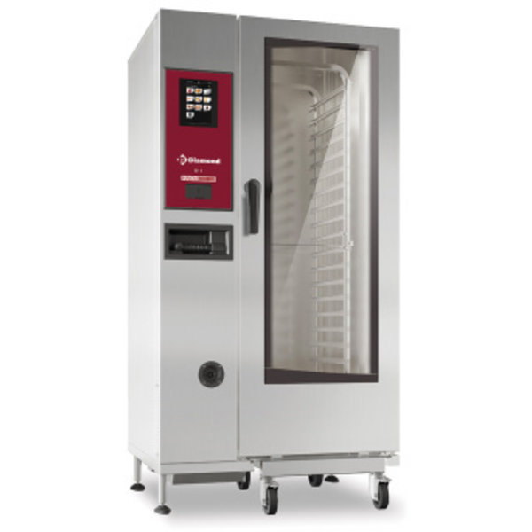Combi-steamer | Gas | 20x GN 1/1 | Cleaning | Stoom + Convectie | 1.8kW | 911x864x1794(h)mm
