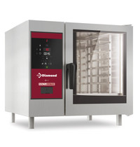 Diamond Combi-steamer | Elektrisch | 6x GN 1/1 | Cleaning | Stoom + Convectie | 11kW | 867x850x808(h)mm