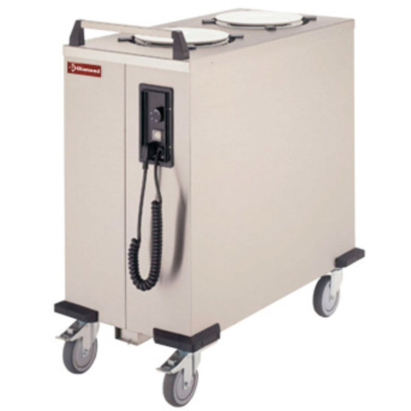 Verwarmde Bordenwagen | 2 Zuilen Ø260-310 mm | 435x870x910(h)mm