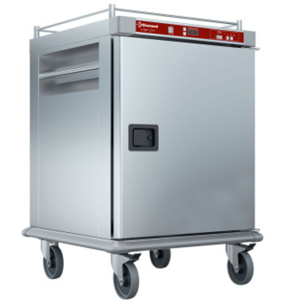 Verwarmde Wagen | Maaltijden met Gecontroleerde Bevochtiging | 10x GN 2/1 | 2kW | 790x935x1215(h)mm