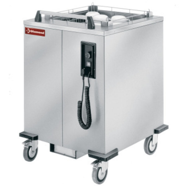 Verwarmde Stapelkar | Manden 500x500mm | 1.6kW | 645x670x910(h)mm