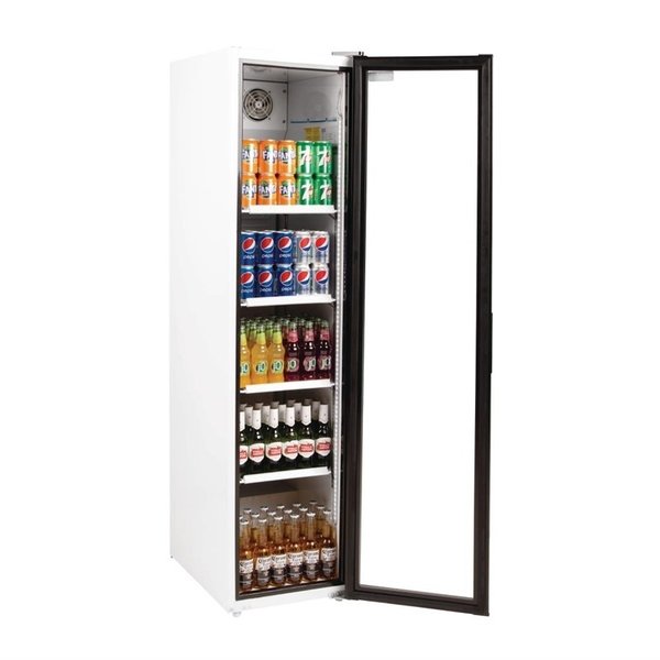 Koelkast | SLIMLINE | 300L | Zwart/Wit | +2°C/+8°C | Statisch + Ventilator | 448x680x1900(h)mm
