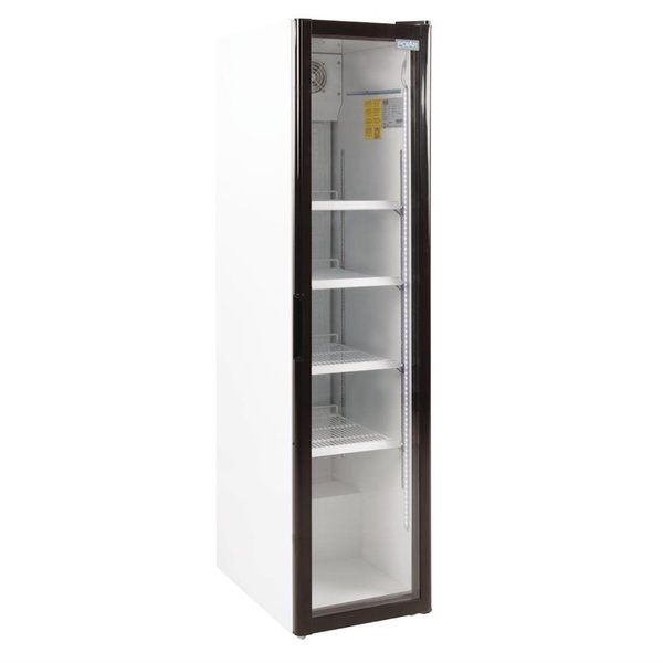 Koelkast | SLIMLINE | 300L | Zwart/Wit | +2°C/+8°C | Statisch + Ventilator | 448x680x1900(h)mm