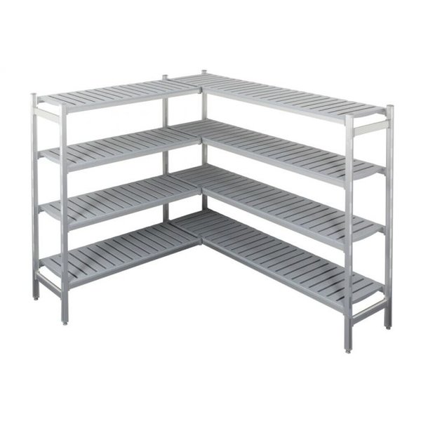 Rekwerk L-vorm | Voor COM-7489.1045 | 4 Niveaus | 1535/2095x450x1700(h)mm