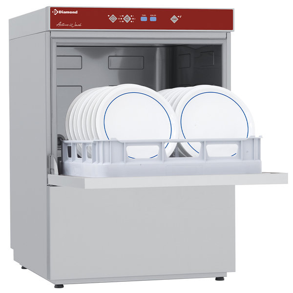 Horeca Vaatwasser + Osmose Unit | Mand 500x500mm | 400V | Afvoerpomp | Naglanspomp | Breaktank | 600x630x830(h)mm
