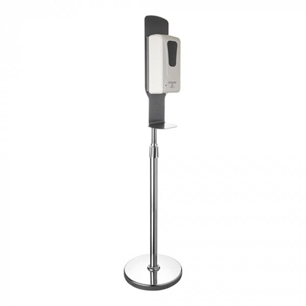 Handdesinfectie-Dispenser | Op Standaard | Infraroodsensor | 4x AA | Hoogte 1500mm