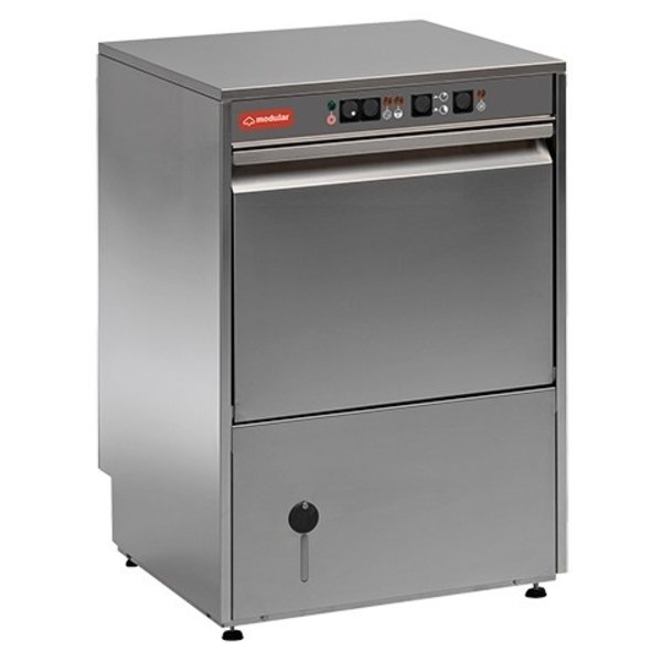 Glazenwasser | Mand 400x400mm | 230V | Naglanspomp | 480x520x700(h)mm