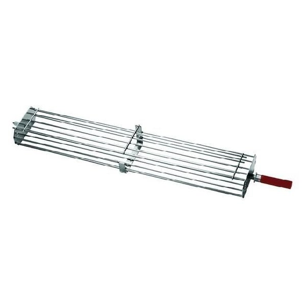 Afsluitbaar Spit | Voor Diamond Kippengrills | Opengewerkt | 1010x160x80(h)mm