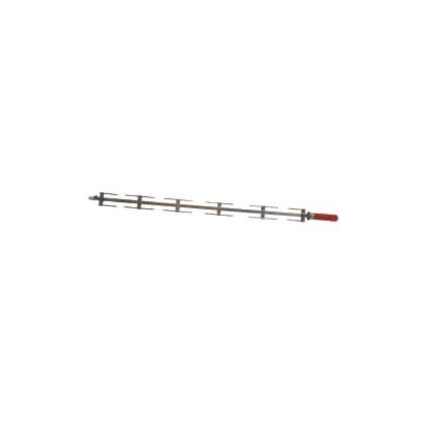 Spit | Voor Diamond Kippengrills | Met Pinnen | 1010x12x12(h)mm