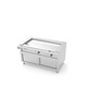 UNNI-COOKING Teppanyaki Grillplaat | Elektrisch | Met Onderkast | 1 Brander | 4.5kW | 400V | 800x770x850(h)mm 