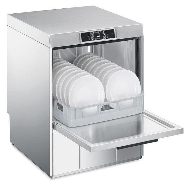 Horeca Vaatwasser | TOPLINE | Touchscreen | Mand 500x500mm | 230V | Afvoerpomp | Zeeppomp | Naglanspomp | Breaktank | 600x600x820(h)mm