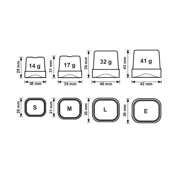 Korrelijsmachine | 85kg/24h | Voorraad 20kg | 500x660x800(h)mm