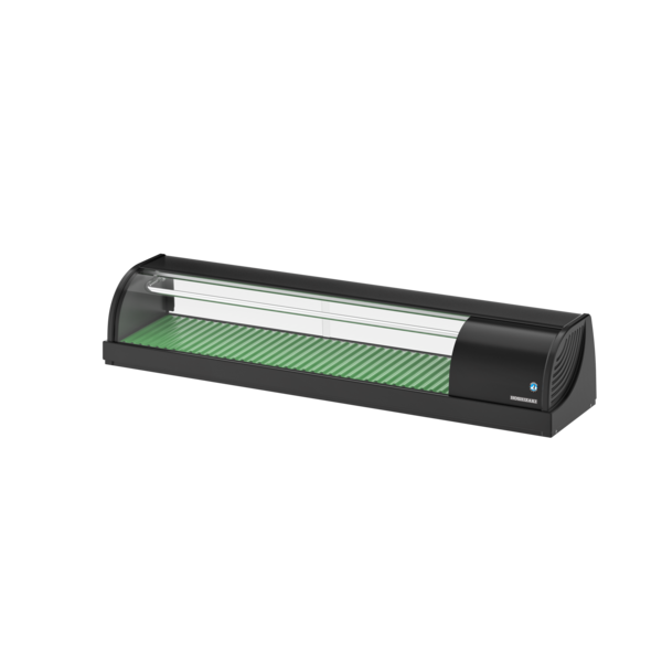 Sushivitrine | Zwart | 57L | +3°C/+5°C | Statisch | Compressor Links | 1500x345x270(h)mm
