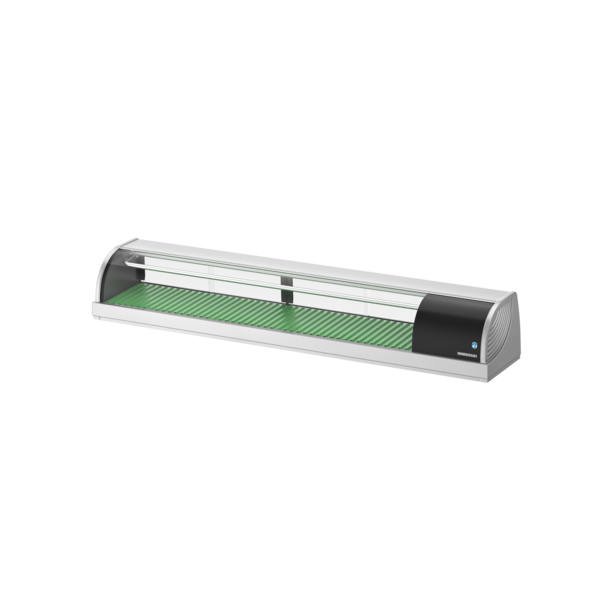 Sushivitrine | RVS/Zwart | 72L | +3°C/+5°C | Statisch | Compressor Links | 1800x345x270(h)mm