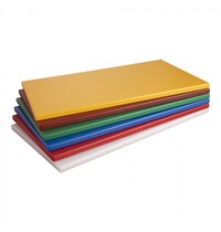 CaterChef Snijplankenset | HDPE | Meerdere Kleuren | HACCP | 6 Stuks | 500x300x15(h)mm 