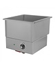 Mach Bain Marie inbouw RVS  | GN 2/3-150mm | 2kW/h | Dubbelwandig | 345x376x300(h)mm 