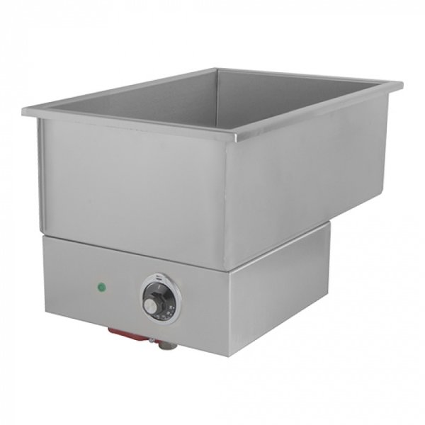Bain Marie inbouw RVS | GN 1/1-150mm | 2kW/h | Dubbelwandig | 345x550x300(h)mm