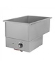 Mach Bain Marie inbouw RVS | GN 1/1-150mm | 2kW/h | Dubbelwandig | 345x550x300(h)mm 