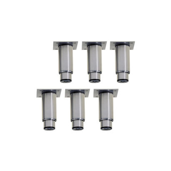 Potenset voor Diverso/Diamond Koelingen | RVS | 6 Poten | 140-210(h)mm