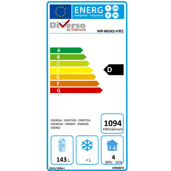 Koelwerkbank | 260L | 2 Deuren (1/1 GN) | 0°C/+8°C | Geforceerd | Wielen (Geremd) | 1342x700x850(h)mm