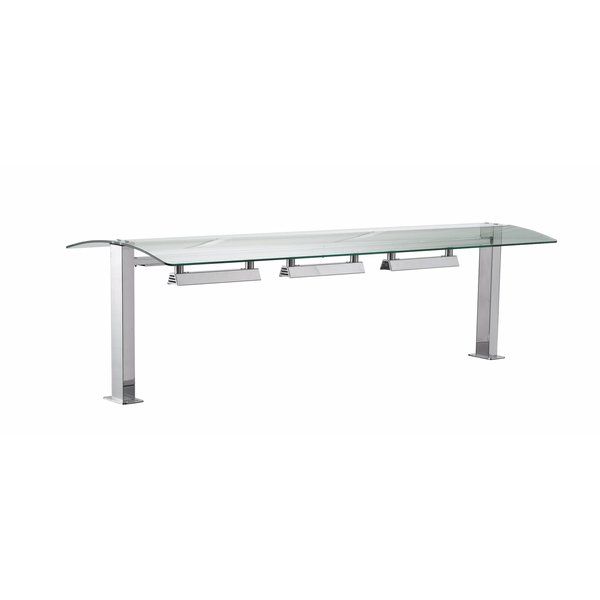 Bovenbouw voor Afinox Soul | Verwarmd | 3/1 GN | Gebogen | 1169x540x400(h)mm