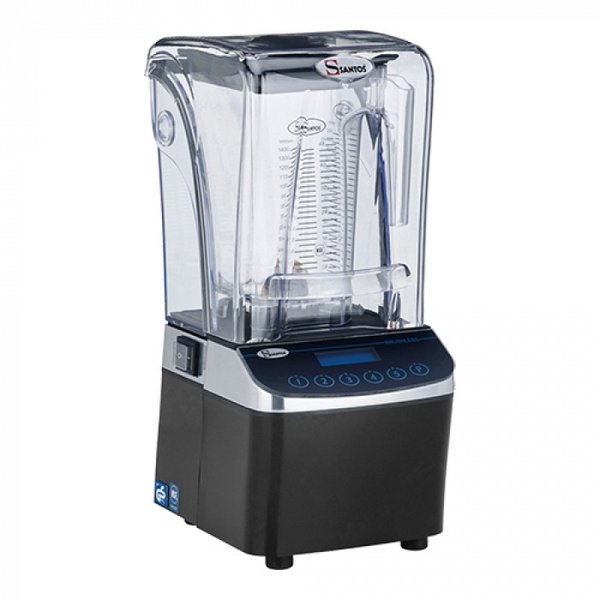 Blender N.62 (cap.2,0L) | 1kW | tiptoets bediend LCD display 5 tiptoetsen en pulse toets | 200x250x440(h)mm