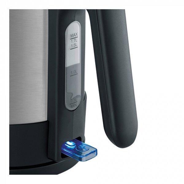 Waterkoker | RVS/Zwart | 1.7L | Afneembare Kan | 2.2kW (230V) | 240x160x215(h)mm