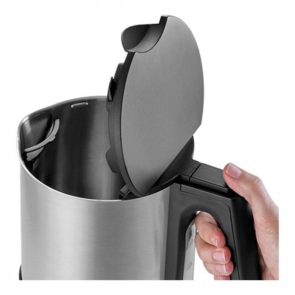 Waterkoker | RVS/Zwart | 1.7L | Afneembare Kan | 2.2kW (230V) | 240x160x215(h)mm