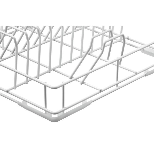 Bordenkorf staal wit | 16 vakken | 400x400x120(h)mm