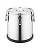 EMGA Gamel dubbelwandig RVS 20L | Ø30x31(h)cm 