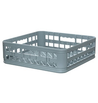 Bartscher Vaatwaskorf kunststof grijs | Glazen en kopjes | 400x400x135(h)mm 