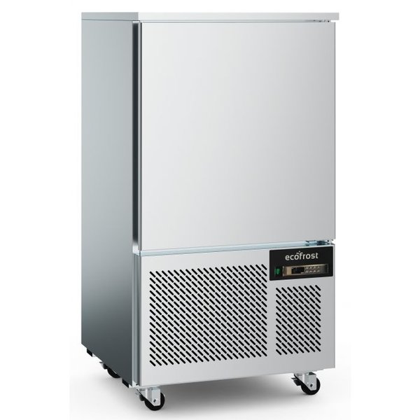 Blastchiller | 7 Niveaus (EN/GN) | Max. 40kg (Koelen) / 28kg (Vriezen) | 0.98kW (230V) | Wielen | 800x800x1515(h)mm