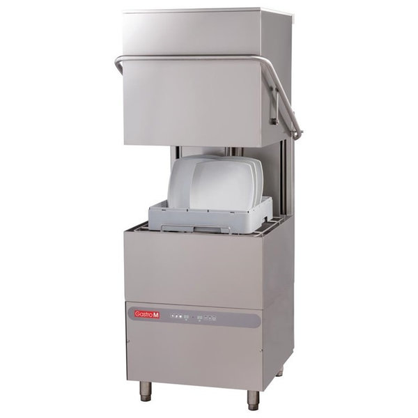 Doorschuifvaatwasser | Mand 500x500mm | Afvoerpomp | Zeeppomp | Naglanspomp | Breaktank | 750x880x1830(h)mm