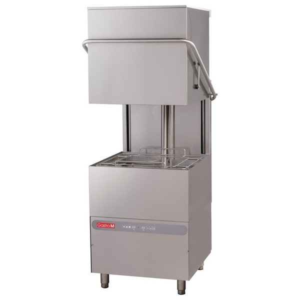 Doorschuifvaatwasser | Mand 500x500mm | Afvoerpomp | Zeeppomp | Naglanspomp | Breaktank | 750x880x1830(h)mm
