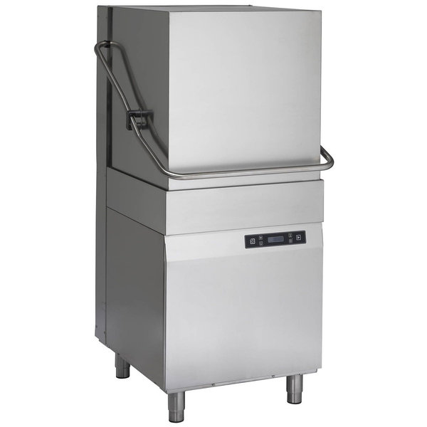 Doorschuifvaatwasser | Mand 500x500mm | Naglanspomp | 760x793x1485/1942(h)mm