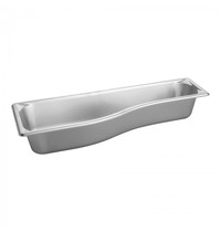 Pujadas Gastronorm bak RVS | 4,8 liter | 2/4GN | 530x165x89(h)mm