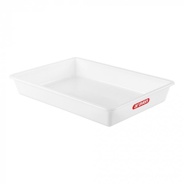 Restbak kunststof wit | 10 liter | 540x385x80(h)mm