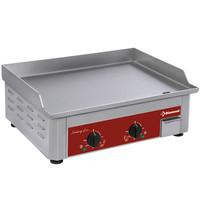 Diamond Bak-/Grillplaat | RVS Oppervlak | Plaatdikte 4+2mm | 3.5kW | 600x450x190(h)mm