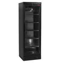 Diamond Drankenkoeling | 380L | Zwart | +2°C/+12°C | Geventileerd | 0.3kW | Wielen | 595x600x1840(h)mm